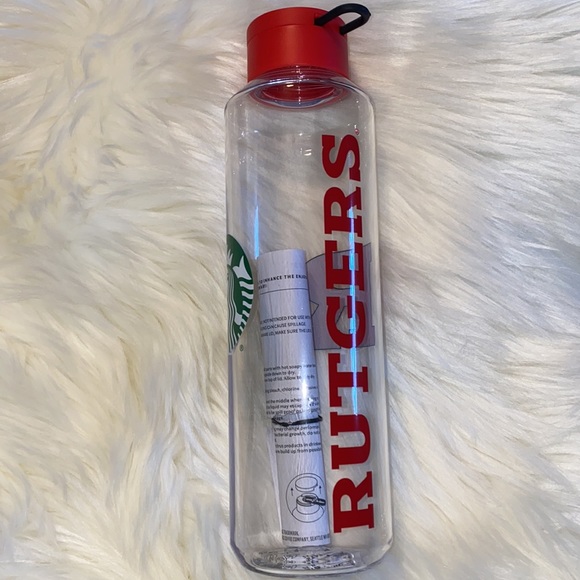 Starbucks Rutgers College Campus 24oz Reusable Water Bottle Collection - Picture 5 of 8